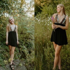 black for love and lemons dress